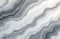 Abstract grey white marble texture. Wavy smooth flowing lines create natural stone pattern background. Elegant liquid surface Royalty Free Stock Photo