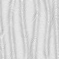 Abstract grid background with wavy dark lines of waveform Dynamic pattern of lines stripes the current flow of sound waves