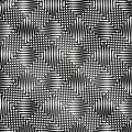 Abstract Grid Pattern With Connected Lines Forming Alternating S Royalty Free Stock Photo