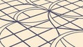 Abstract grid pattern with dynamic perspective, creating a modern geometric background. vector design Generative AI Royalty Free Stock Photo