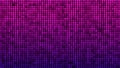 Abstract grid type background from glowing, flickering glitter dots. Mesh of circles Royalty Free Stock Photo