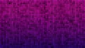 Abstract grid type background from glowing, flickering glitter dots. Mesh of circles Royalty Free Stock Photo