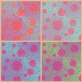 Abstract groovie pattern Royalty Free Stock Photo