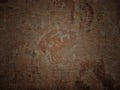 Abstract Grunge Background Dark brown wall texture abstract grunge ruined scratched.Grunge wall.Old dirty brown background. Royalty Free Stock Photo