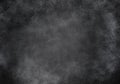 Abstract Grunge Black-White Pattern. Chaotic Particles Effect. Monochrome Background
