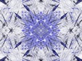 Abstract grunge dirty blue symmetrical pattern