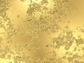 Abstract grunge gold foil texture.