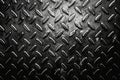 Abstract Grunge Metal Diamond Plate Texture in Monochrome for Industrial Backgrounds Royalty Free Stock Photo