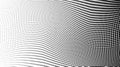 Abstract grunge monochrome halftone geometric pattern