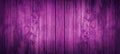 Abstract grunge old painted wooden texture, in the trend color 2022 velvet violet - wood board background panorama banner