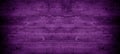 Abstract grunge old painted wooden texture, in the trend color 2022 velvet violet - wood board background panorama banner