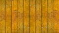 Abstract grunge old yellow painted scratched wooden boards wall texture - wood background Royalty Free Stock Photo