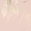 Abstract Grunge Pattina effect Pastel Gold Retro Texture. Royalty Free Stock Photo