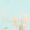 Abstract Grunge Pattina effect Pastel Gold Retro Texture. Royalty Free Stock Photo