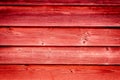 Abstract grunge rustic old red painted colored wooden board wall table floor texture - wood background top view Royalty Free Stock Photo