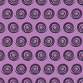 Abstract Grunge Spiral Seamless Pattern Design Royalty Free Stock Photo
