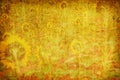 Abstract grunge sun flower texture