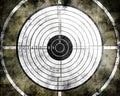 Abstract grunge target Royalty Free Stock Photo