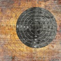Abstract grunge target Royalty Free Stock Photo