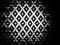 Abstract grunge threshing basket texture. woven bamboo pattern. Black and white, so contrast and Royalty Free Stock Photo