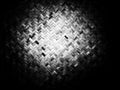 Abstract grunge threshing basket texture. woven bamboo pattern. Black and white, so contrast and Royalty Free Stock Photo