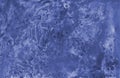 Abstract grunge watercolor background in blue tones. Royalty Free Stock Photo