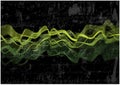 Abstract grunge waves background