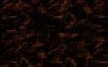 Abstract grungy orange texture with black background