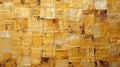 Abstract Grungy Patchwork Painting With Metallic Rectangles Royalty Free Stock Photo