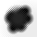 Abstract Halftone Badge