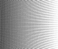 Abstract halftone. Black dots on white background Royalty Free Stock Photo