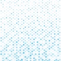 Abstract halftone blue square pattern background, Vector modern