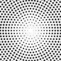 Abstract halftone monochromatic background.