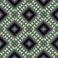 Abstract halftone seamless pattern. Vector ornamental half tone background. Elegant modern design in green colors. Beautiful