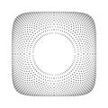 Square Dots Pattern with 3D Illusion Effect