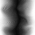 Abstract Halftone Texture. Gradient mesh halftone effect. Vector illustration Royalty Free Stock Photo