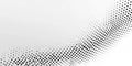 Abstract Halftone Wave Design Royalty Free Stock Photo