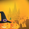 Abstract halloween background, Royalty Free Stock Photo