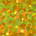Abstract halloween colored fragments, geometric, stained glass, glass, mosaic, green, yellow, fashion illustration leaf, summer,