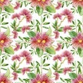 Abstract Hand drawn floral background for your design.Textile, blog decoration, banner, poster, wrapping paper.