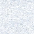 Abstract hand-drawn monochrome pattern