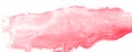 Abstract hand drawn ped and pink watercolor background, raster illustration