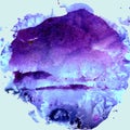 Abstract hand paint watercolor background, illustration, stain watercolors colors on wet paper. Royalty Free Stock Photo