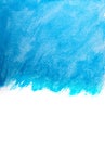 Abstract Hand-painted Art Background. Blue abstract watercolor background. Royalty Free Stock Photo