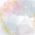 Abstract hand painted decorative watercolour background