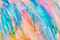 Abstract Hand painted Watercolor Colorful wet background on paper. Watercolor texture for creative wallpaper or design art work. Royalty Free Stock Photo