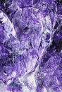 Abstract Handpainting in White and Violet Royalty Free Stock Photo