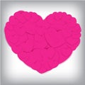 Abstract heart background