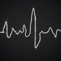 Abstract heart beats. Cardiogram background