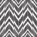 Abstract herringbone background. Ikat seamless pattern.